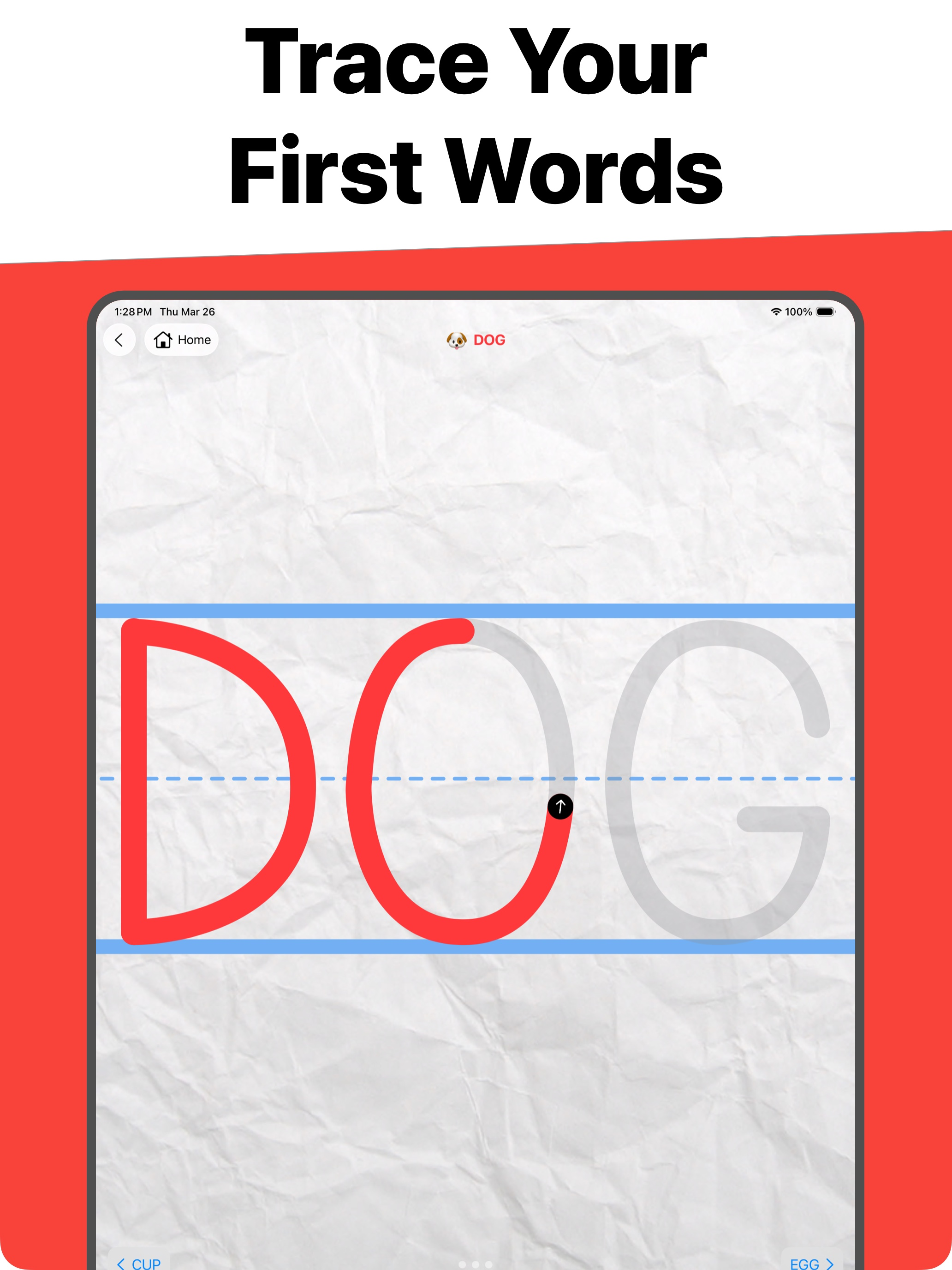 Preschool Tracer: ABC & Words