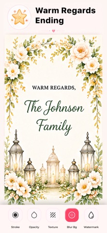 Invitation Card Maker . RSVP iPhone screenshot