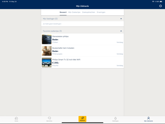 2dehands iPad screenshot 2
