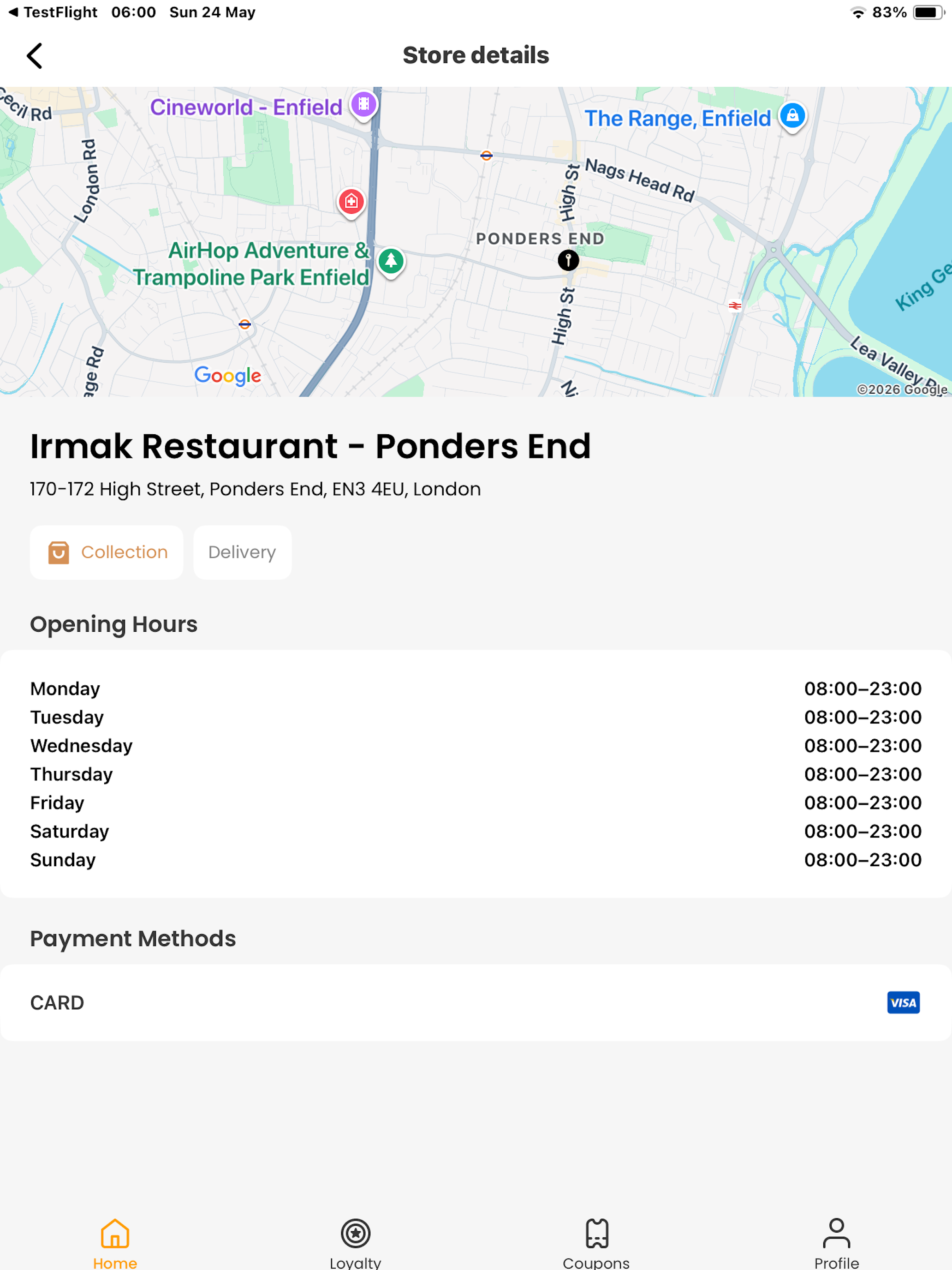 Irmak Restaurant