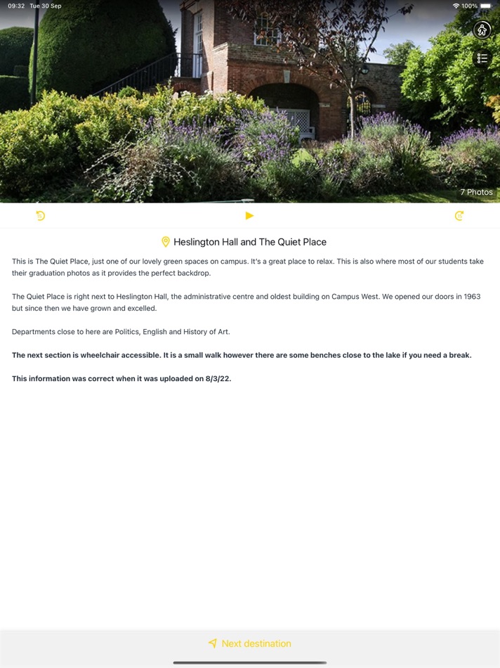 #2. Visit UoY (iOS) Av: University of York