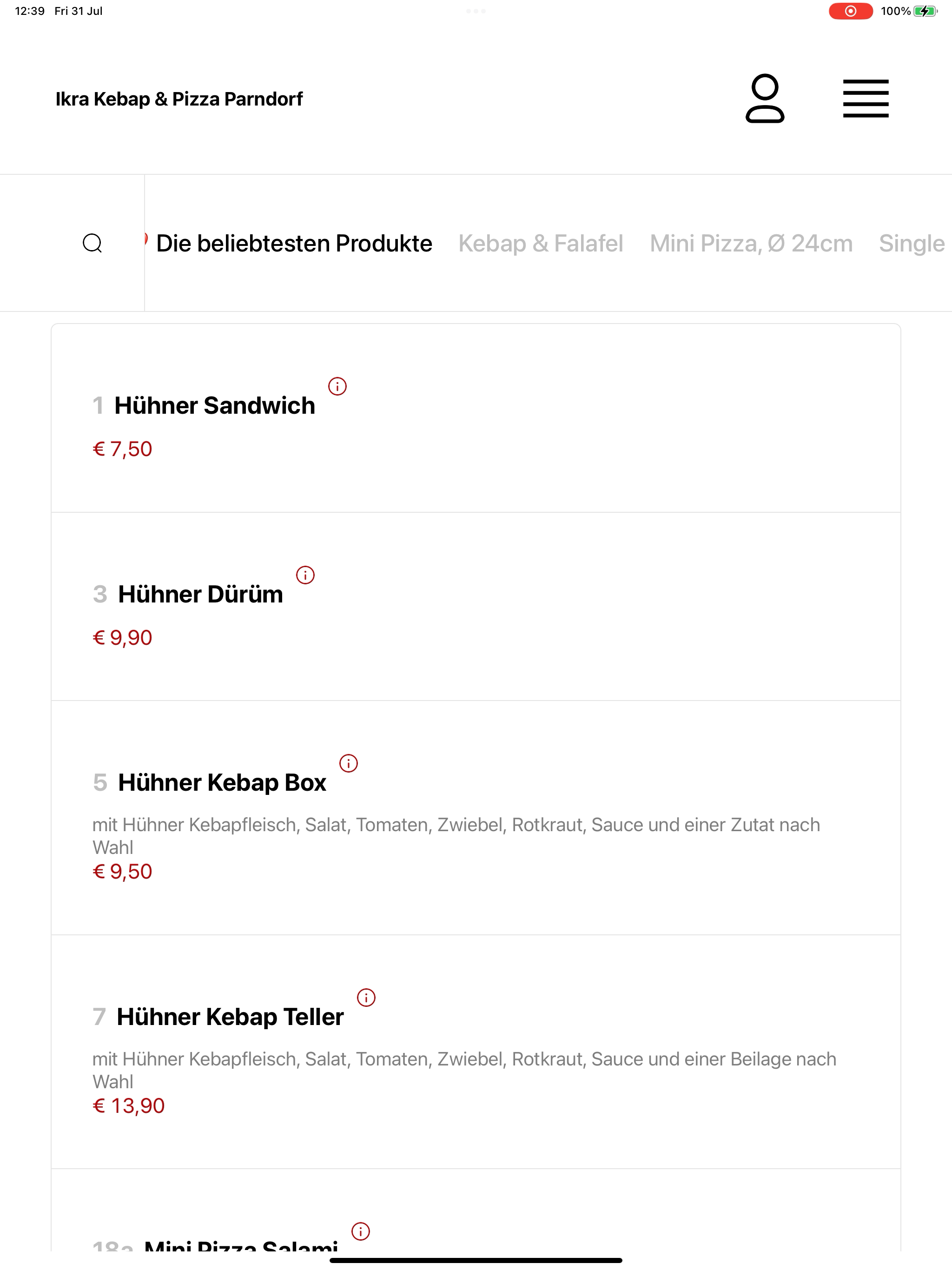 Ikra Kebap & Pizza Parndorf screenshot 8