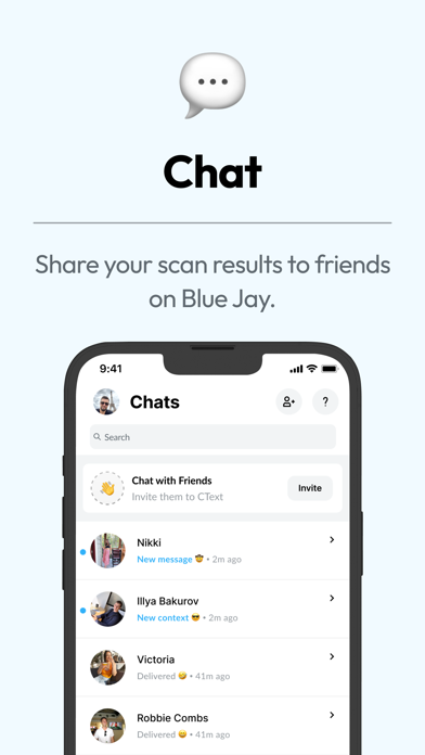 Blue Jay - Scan & Chat Screenshot