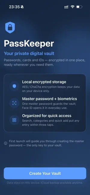 PassKeeper - Password Tool screenshot 1