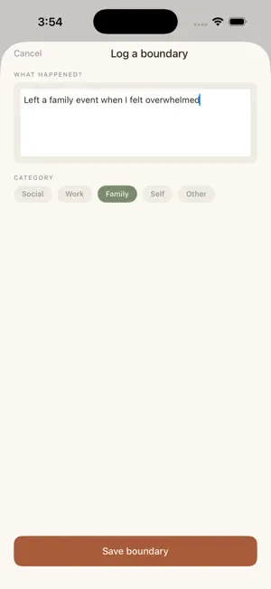 Tether: Set Boundaries screenshot 2