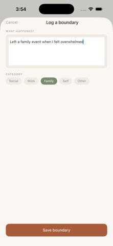 Tether: Set Boundaries Screenshot 2 of 8