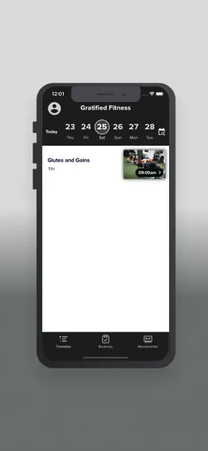 Gratified Fitness screenshot 2