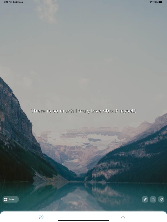 Selfpause Daily Affirmation