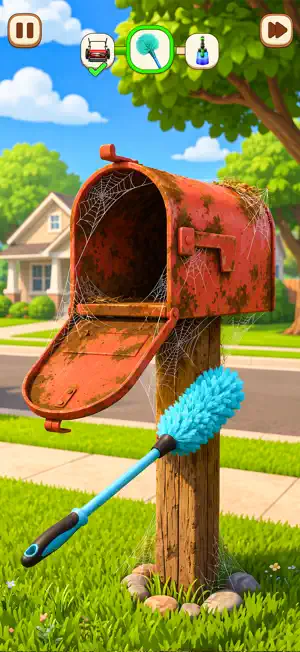 SatisYard: Lawn Cleaning ASMR screenshot 1
