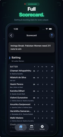 CricPlus: live cricket score Screenshot 7 of 7