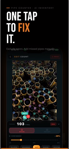 Pipe Counter – AI Pipe Count Screenshot 4 of 8