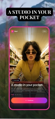 Reel - Veo Video AI iPhone screenshot