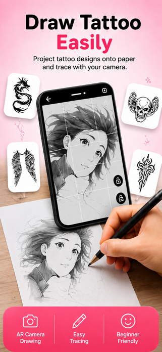 AR Drawing: Draw Tattoo Screenshot 1 of 4