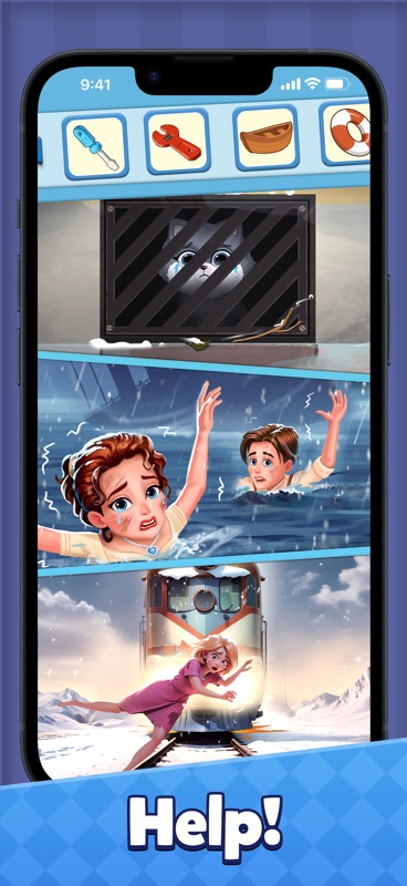 Tap Hexa: Family Story Puzzle screenshot 1
