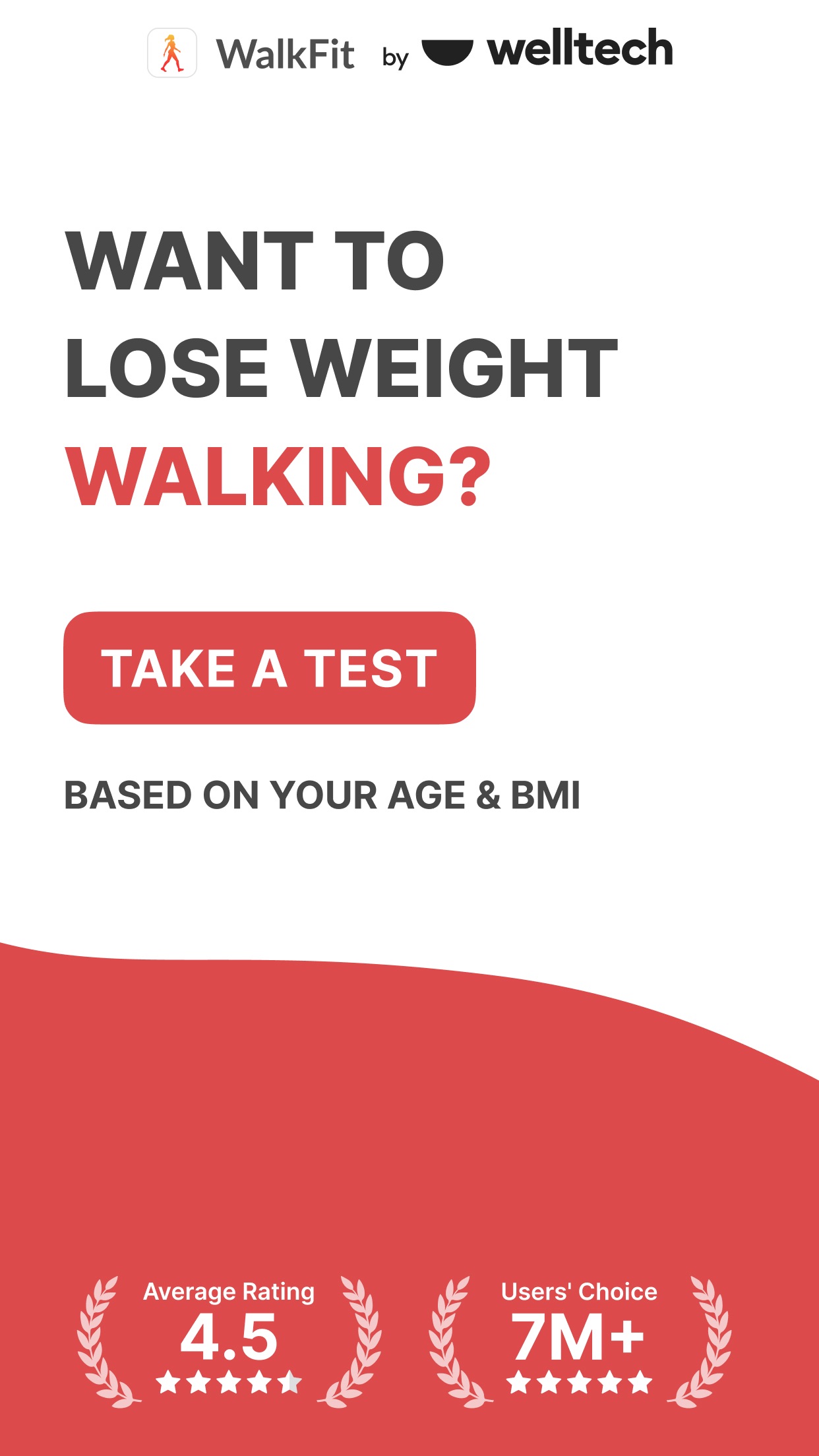 Walking Weight Loss | WalkFit screenshot 1