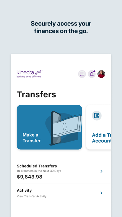 Kinecta Mobile Banking iPhone screenshot 6 - Finance app