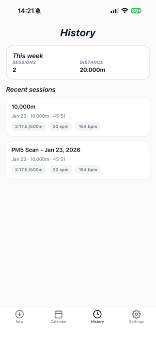 ErgTracker: Scan & Share Screenshot 6 of 6