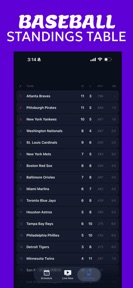 Live Stream Schedule for MLB screenshot