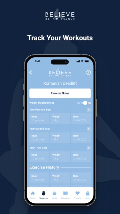 Believe by Kim French Screenshot