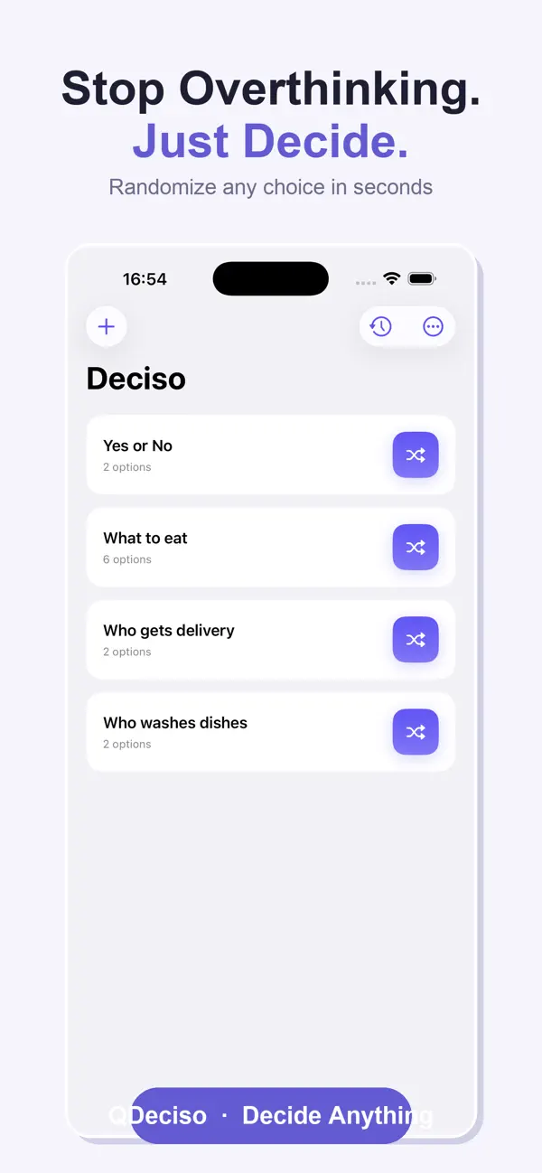 Screenshot #1 pour QDeciso