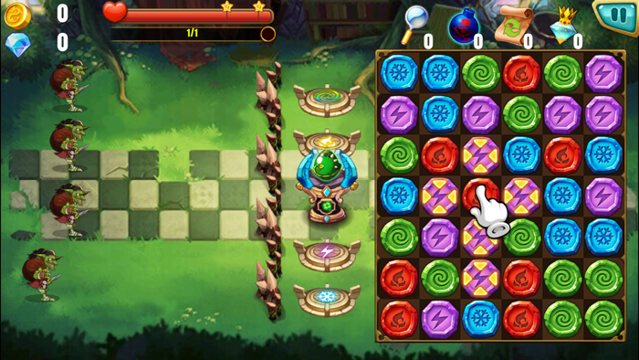 Mystic Quest Match 3 RPG