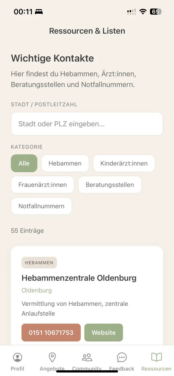 #2. MamaConnect (iOS) Által: Bennett Mahn