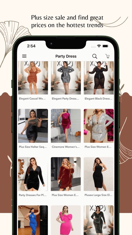 Plus size women clothing shop