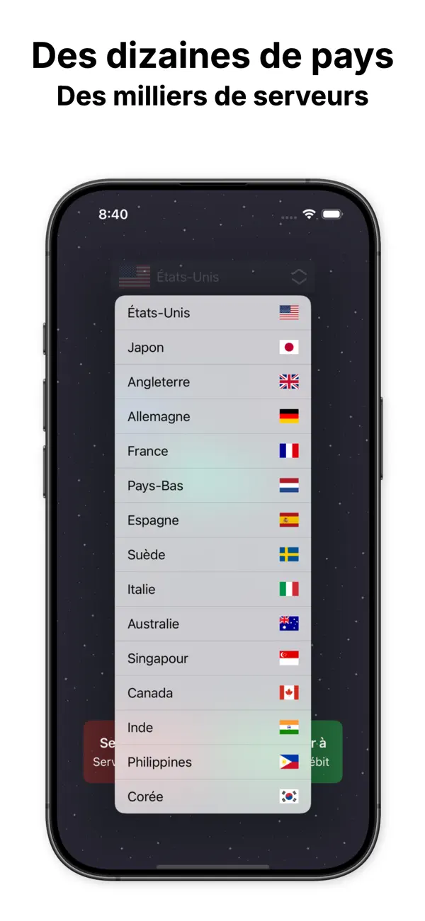 Screenshot #3 pour VPN cat: Rapide Illimité