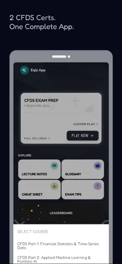 CFDS Financial Data Prep (+AI) iPhone Screenshot 2