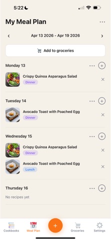 ReceipeMe screenshot