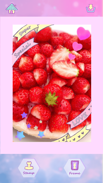 sweetdeco iPhone screenshot 2 - Photo & Video app