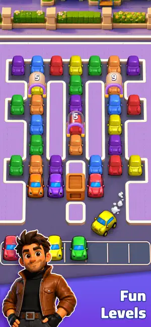 Match Heist: 3D Car Puzzle screenshot 1