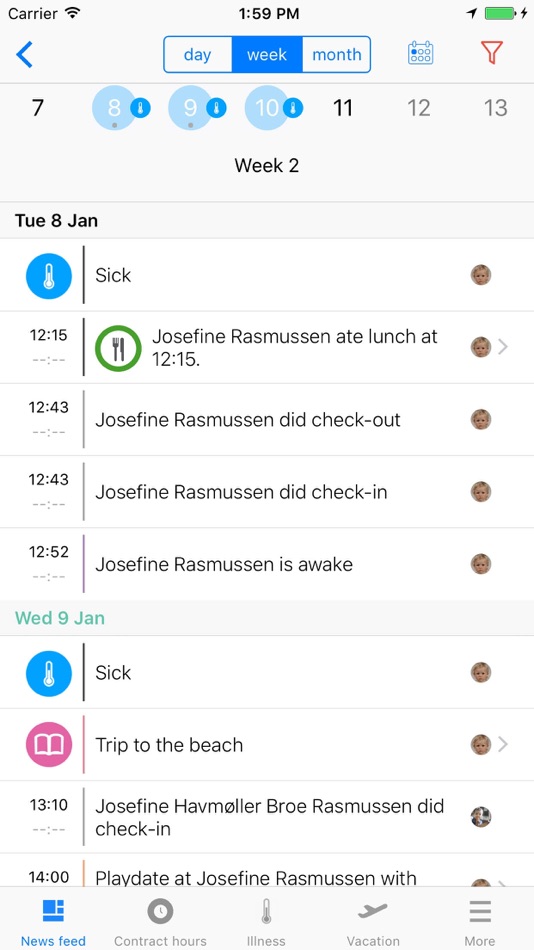 #2. Compass Family (iOS) Podle: Compass Child Care