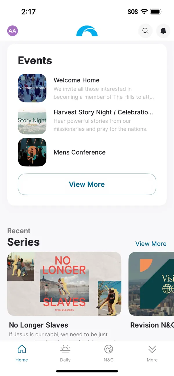 Screenshot #2 pour The Hills Church App