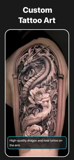 Tattoo AI:INKS Tattoo Stencil iPhone Ekran Görüntüsü 1