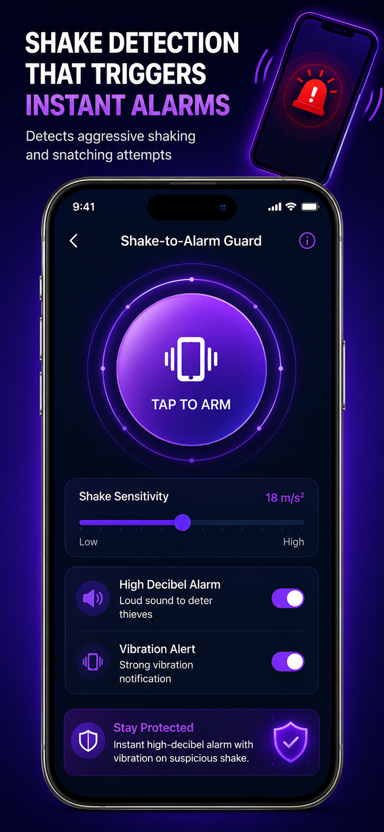 Anti Theft Alarm: Don't touch screenshot 4