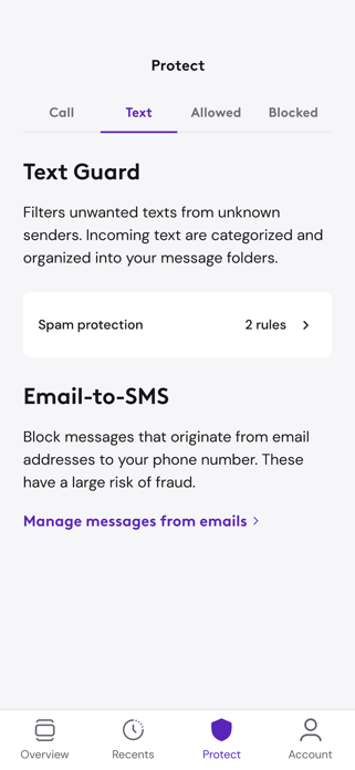 Xfinity Call Guard Screenshot 3 of 5