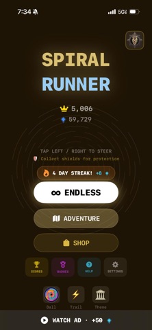 The Spiral Runner Screenshot 1 of 5
