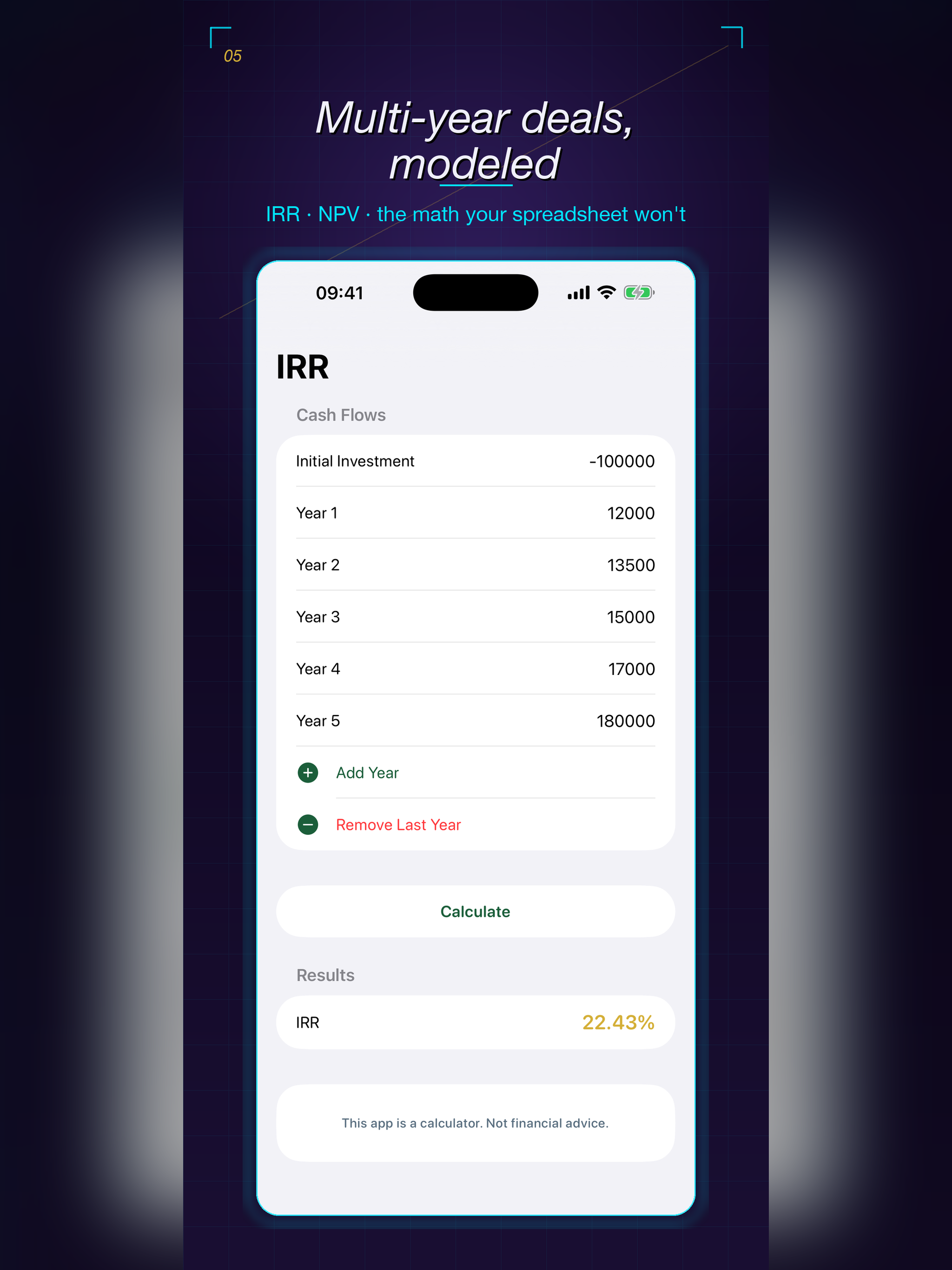Cashflow — Real Estate screenshot 10