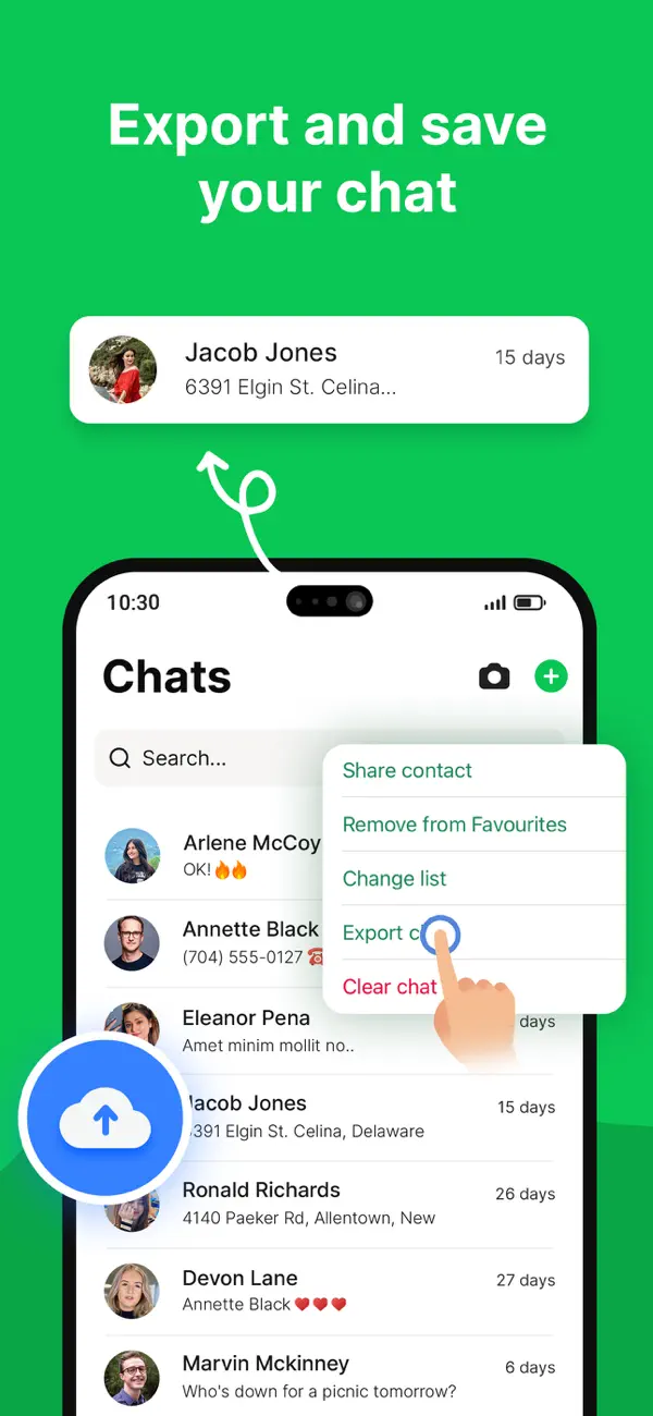 Screenshot #2 pour Chat Backup & Restore for WA