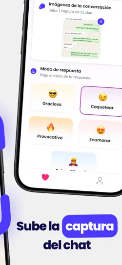 Captura de pantalla de Liggo: Frases Para Ligar IA en iPhone 5