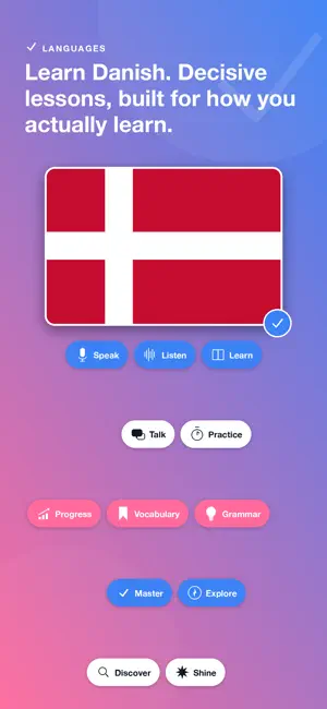 Speak Danish - NowFluency screenshot 1