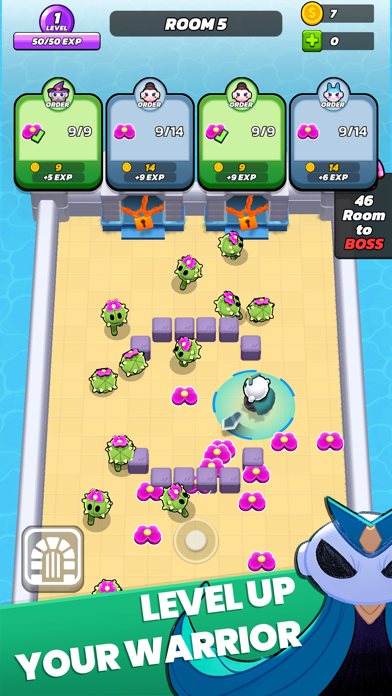 Level Up Warrior Screenshot