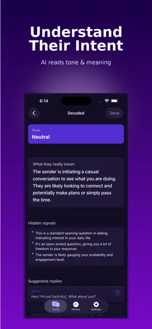 Decoded: True Intent AI screenshot 2