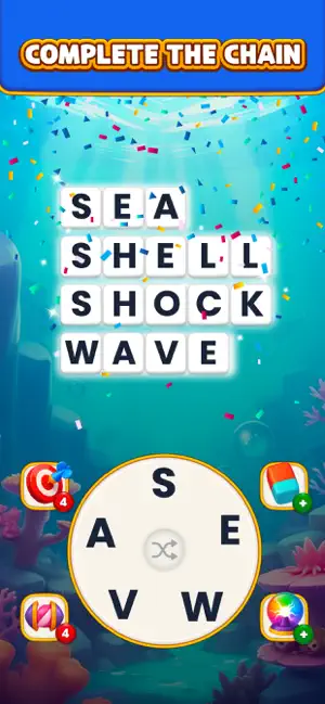 Word Tangle: Chain Words screenshot 2