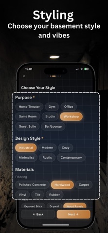 Basement Room AI Makeover screenshot