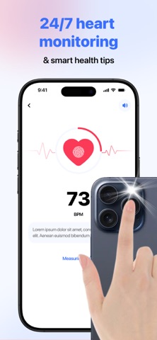 CardiaLink-Heart rate&Health screenshot