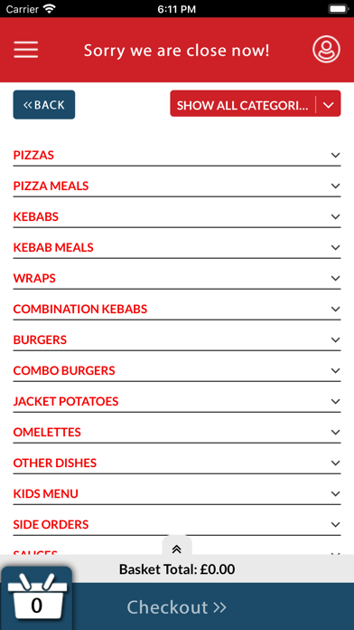 WELLINGTON KEBAB & PIZZA Screenshot