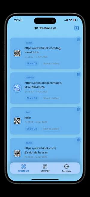 QR-Code Generator & QR Maker+ screenshot 2