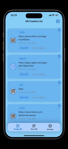 QR-Code Generator & QR Maker+ Screenshot 2 of 6